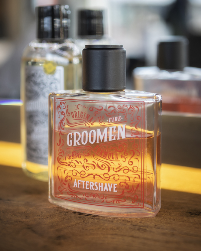 Aftershave fire