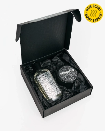 Zestaw do brody WIND balsam + szampon